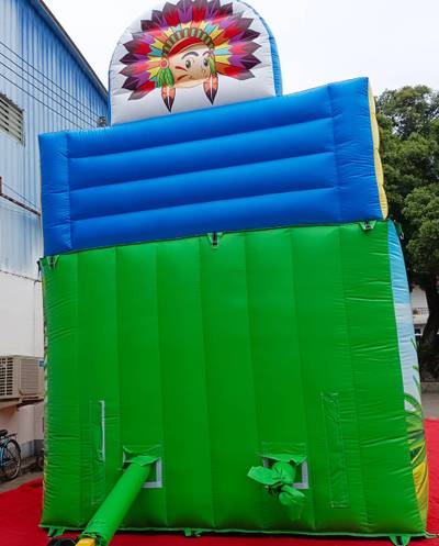 Надувная горка «Индиана ЭКСТРА», 7x4x6 м.