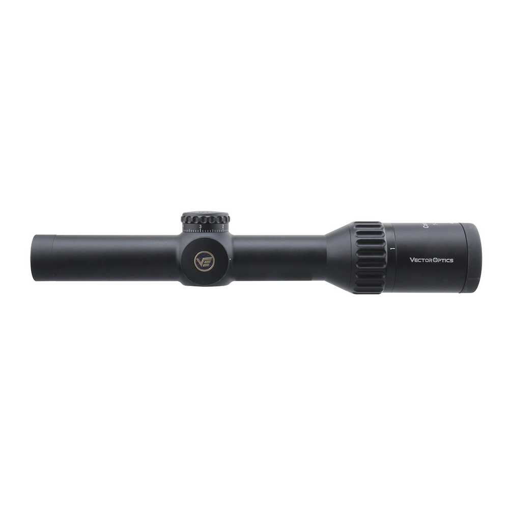 Оптический прицел Vector Optics Continental 1-6x24 Tactical, 30 мм, ( сетка Tactical Dot Mil / с подсветкой / тактические барабаны / азотозаполненный )