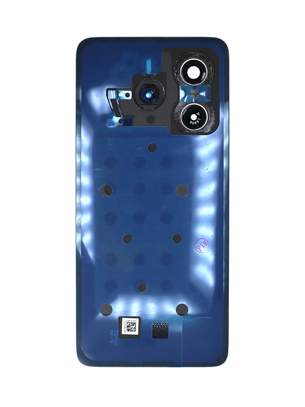 Задняя крышка для Xiaomi Redmi Note 14 4G синяя (Ocean Blue) со стеклом камеры