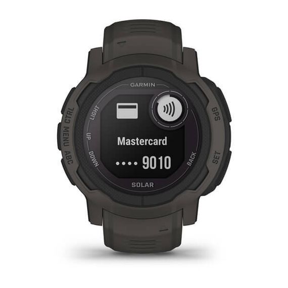Умные часы Garmin INSTINCT 2 Solar черный