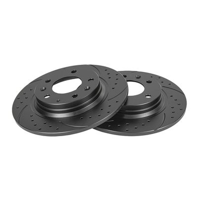 Диск тормозной GANZ задний перфорированный PRO-Line с покрытием (комплект - 2 шт) MAZDA 6 Арт.: GIJ10136S