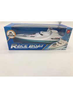 Игрушка Лодка Лагуна, на батарейках (53909-2) цвет белый-голубой