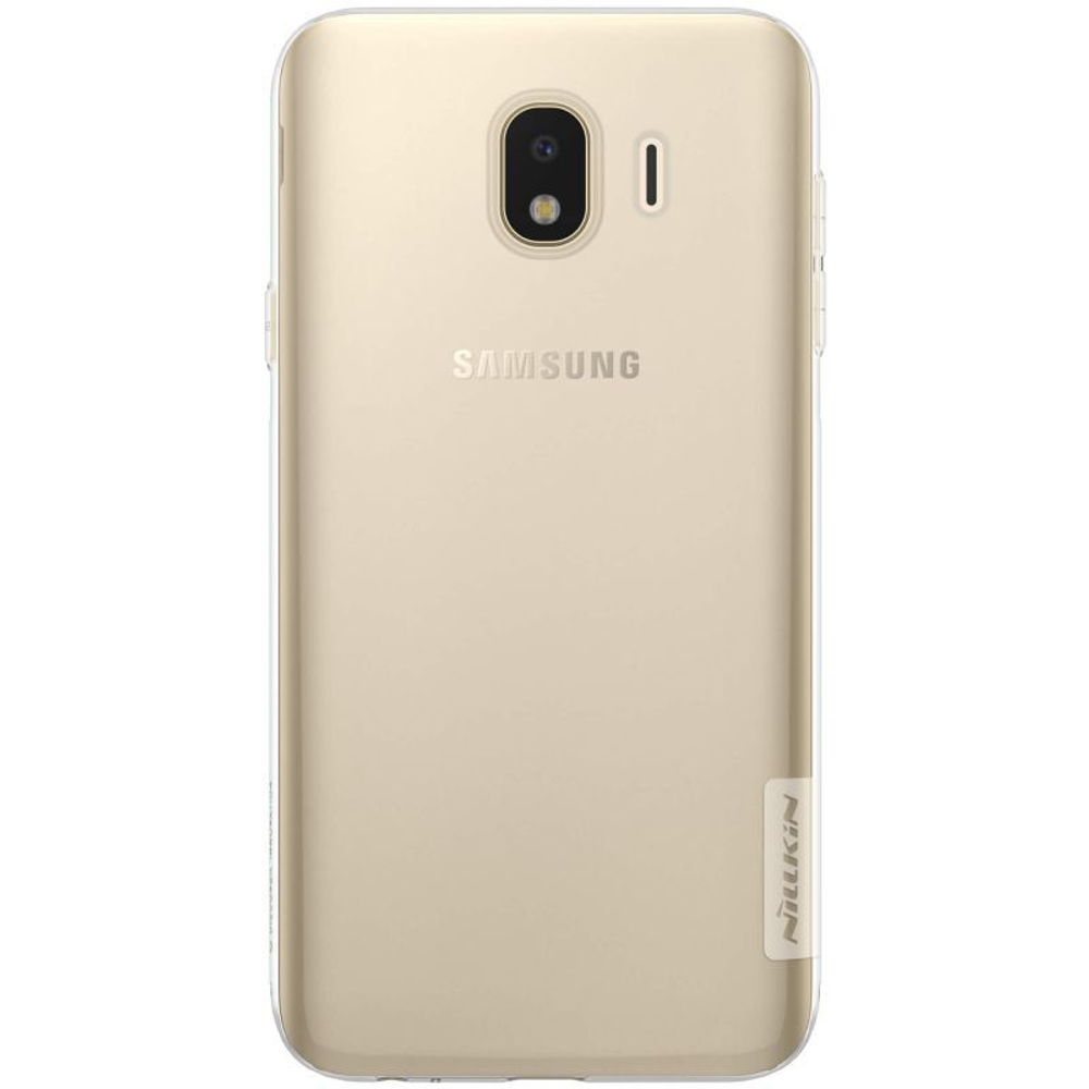 Прозрачный силиконовый чехол Nillkin Nature для Samsung Galaxy J4 (2018)