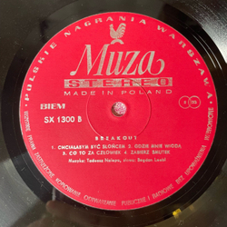 Винтажная виниловая пластинка LP Breakout NOL (Польша 1976)