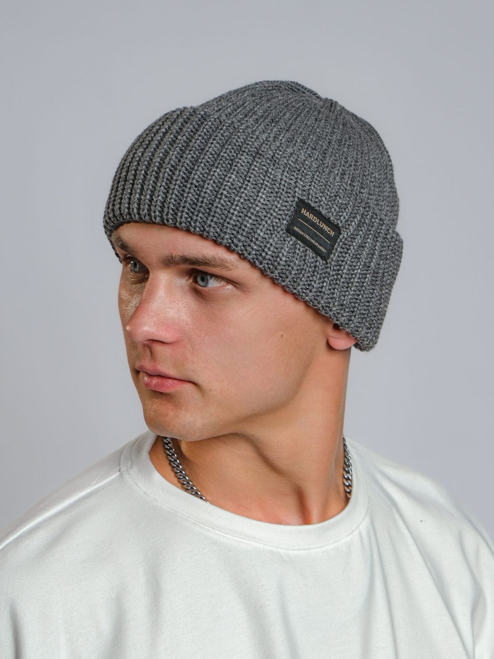 Шапка Hardlunch Docker серая
