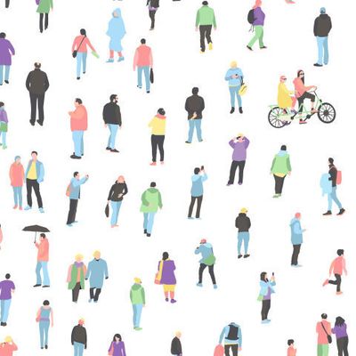 толпа людей