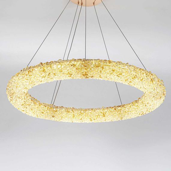 Подвесная светодиодная люстра Modelux Modestyle MS.6000.800 GD