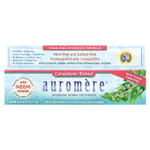 Auromere, Аюрведическая зубная паста на травах, не образующая пены, со вкусом кардамона и фенхеля, 4,16 унции (117 г)