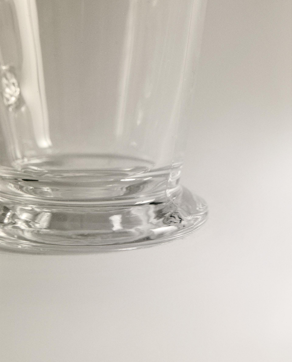 Zara Home чашка из стекла, цвет прозрачный, 6.5 см