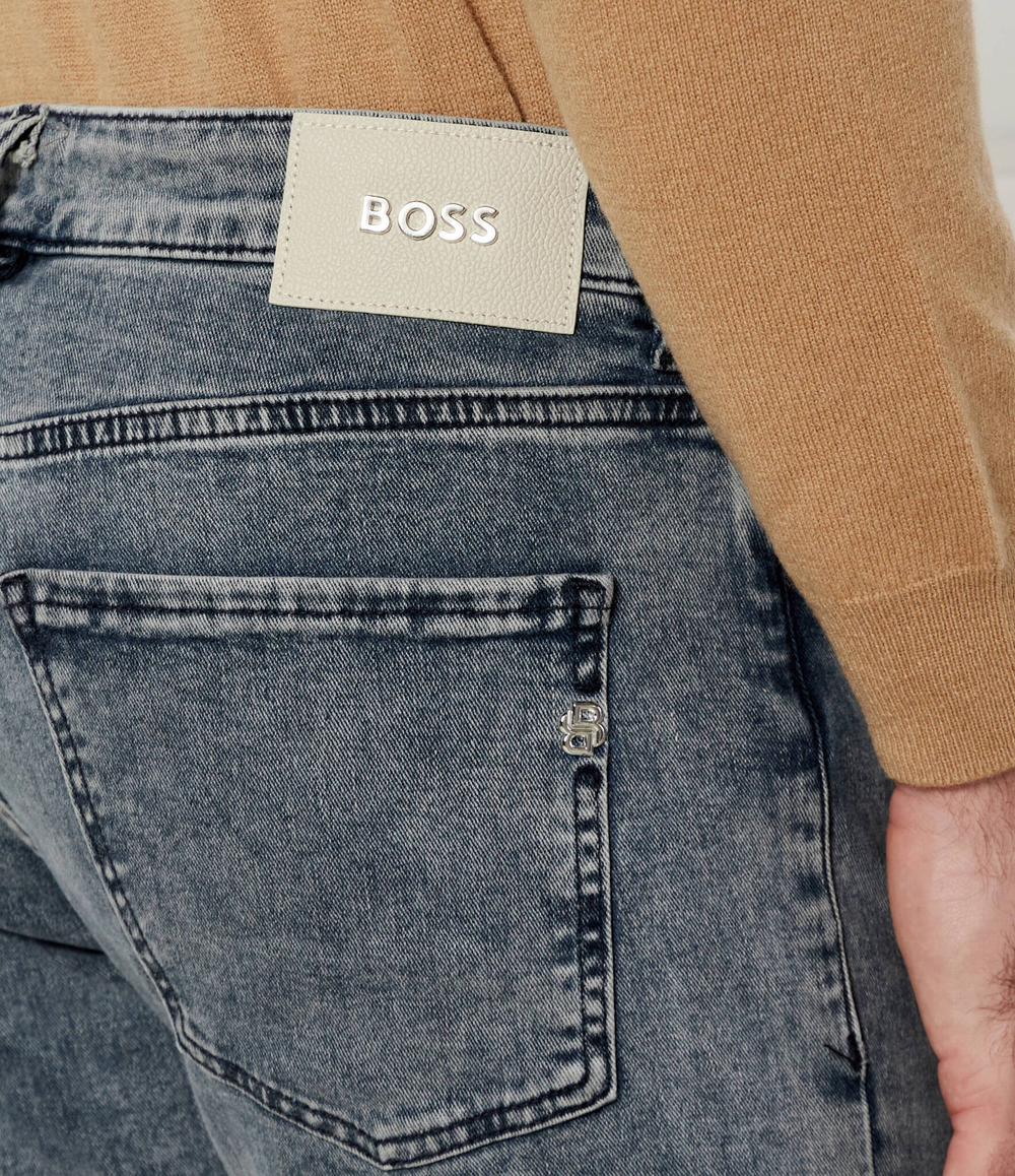 Джинсы C-Delaware BOSS BLACK - серый(50527025)