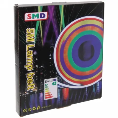 Гирлянда для дома Шнур дюралайт 5 м, 600 ламп, 6 режимов, 220V, Мультицвет