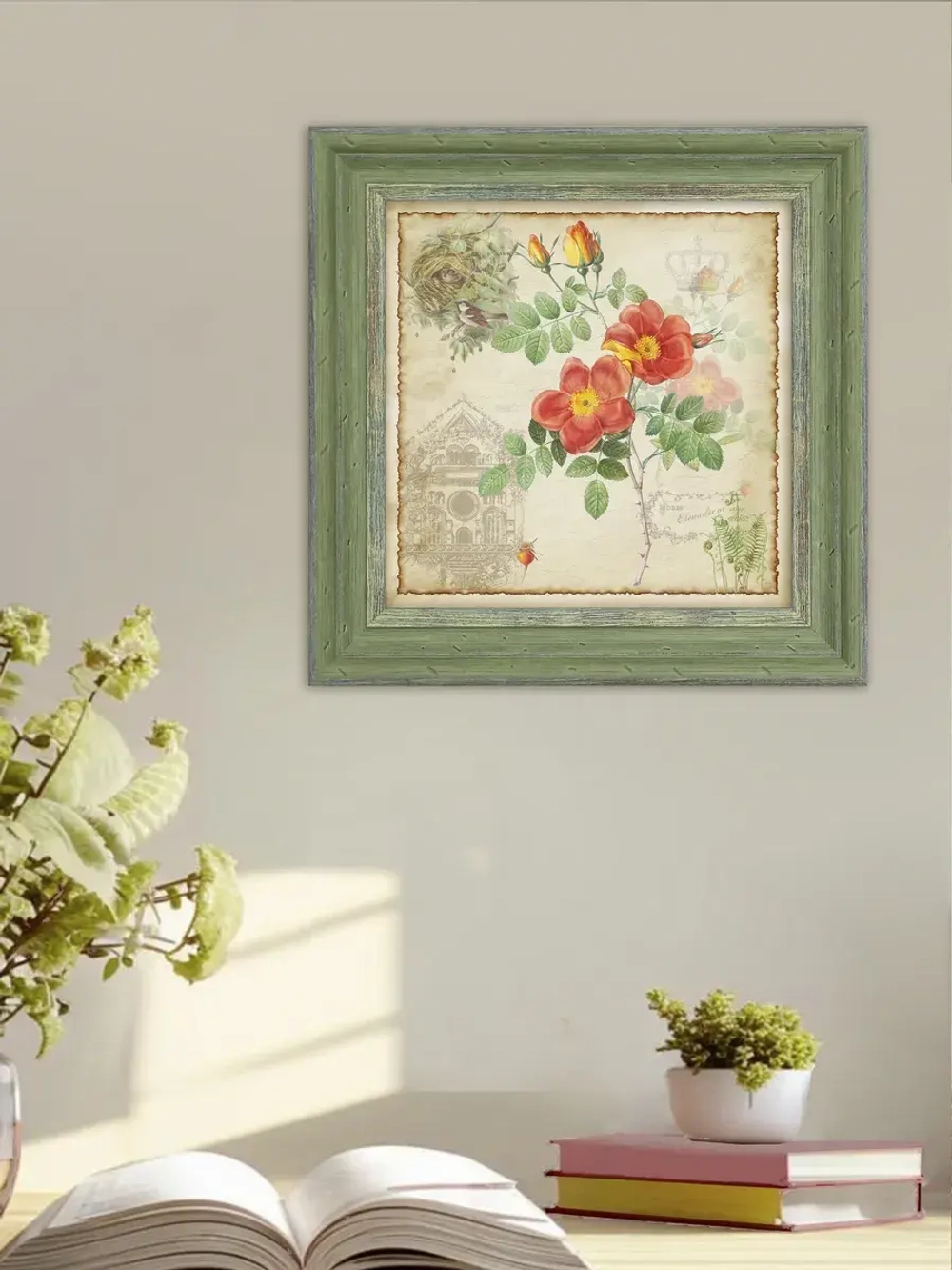 Картина на стену интерьерная на холсте 26*26 см