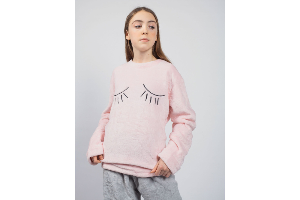 Пижама FunFur Реснички Розовый M