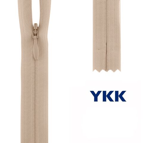 Молния YKK потайная неразъемная тип 2 521 (персиковая )