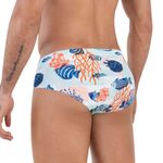 Мужские плавки голубые с принтом Clever ACUATIC SWIMSUIT BRIEF 164407