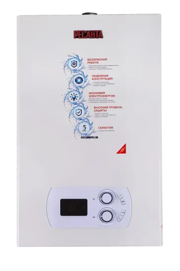 Газовый настенный двухконтурный котел "РЕСАНТА" ГК-24