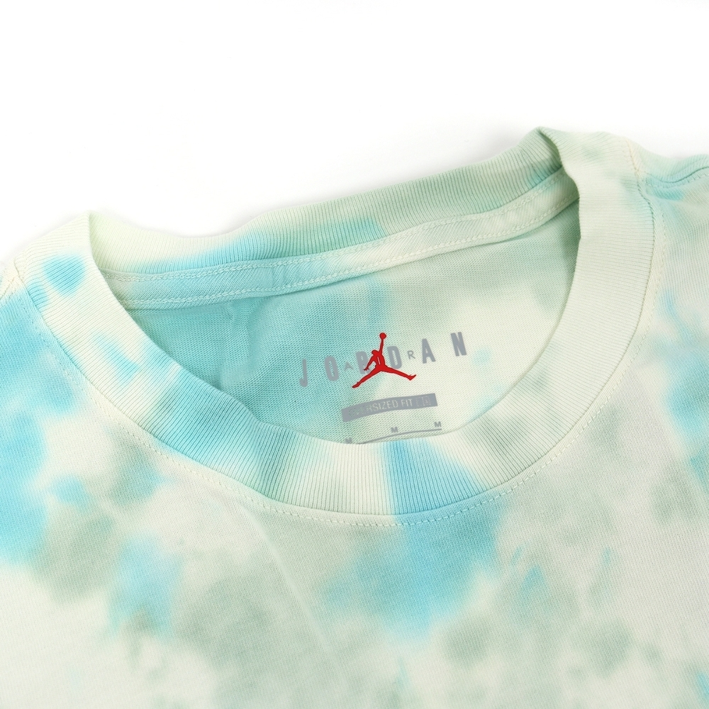 Футболка оверсайз Jordan Tie Dye, голуб.