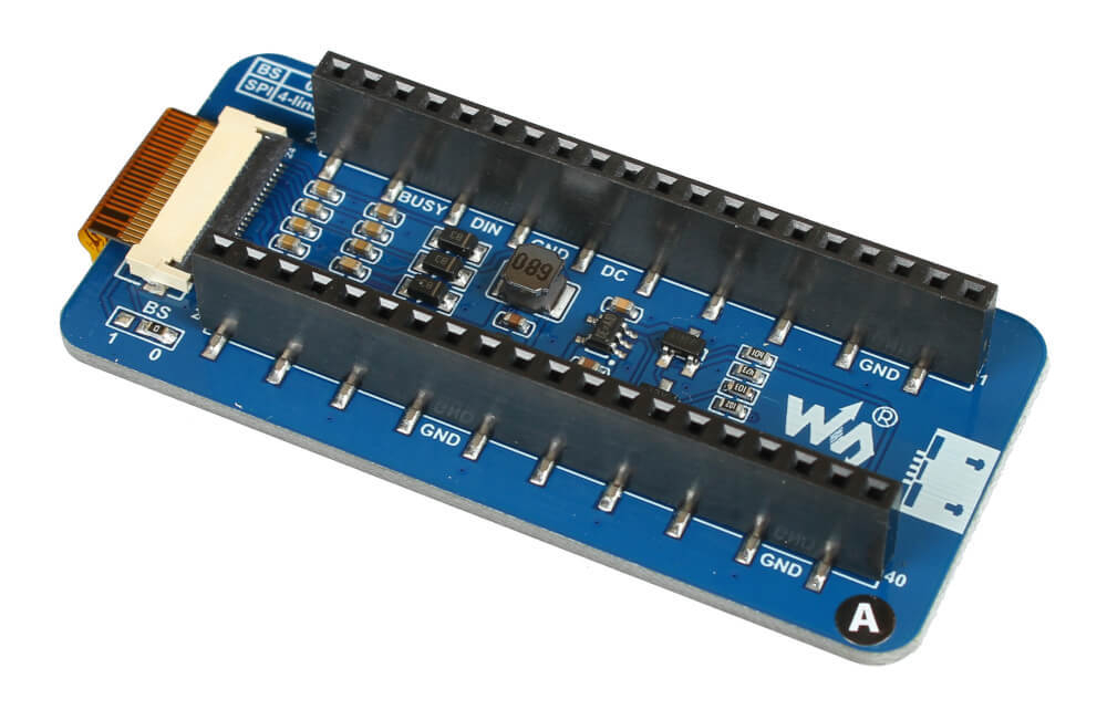 E-ink дисплей для Raspberry Pi Pico / 2,13” / 250×122 / SPI