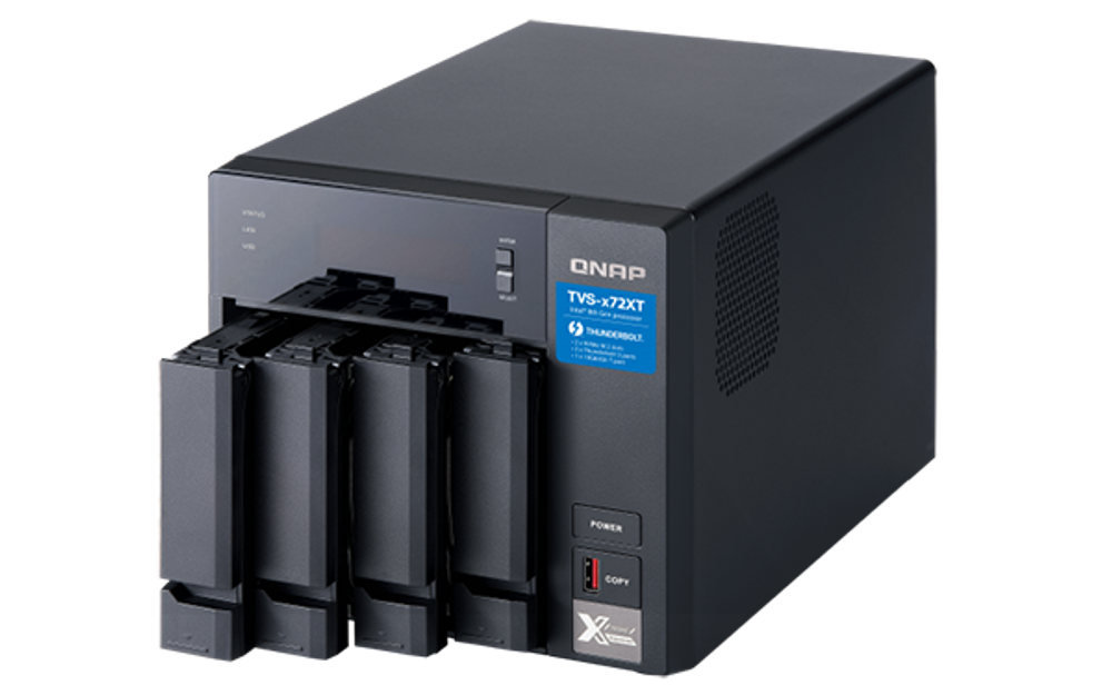 Сетевой накопитель  QNAP TVS-472XT-PT-4G