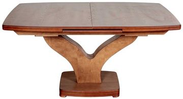 Стол TOSCANA (160+50) шпон дуба / 11