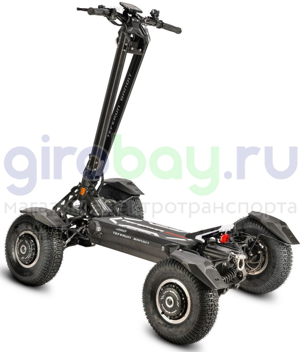 Электросамокат WHITE SIBERIA TEVERUN BANDIT 4x4 7200W 60V/60AH фото №6