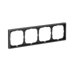 ARTGALLERY 4-постовая РАМКА, универсальная, КАРБОН