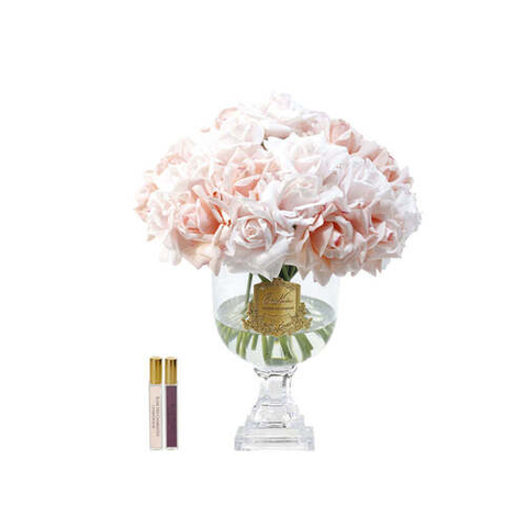 Букет роз ароматизированный и 2 спрея 10мл Cote Noire Versailles Rose Bouquet микс розовый с серебряный декор