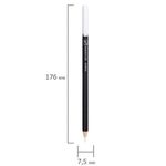 Карандаш художественный белый BRAUBERG ART CLASSIC, 1 шт., МЯГКИЙ грифель 3,3 мм, 181695