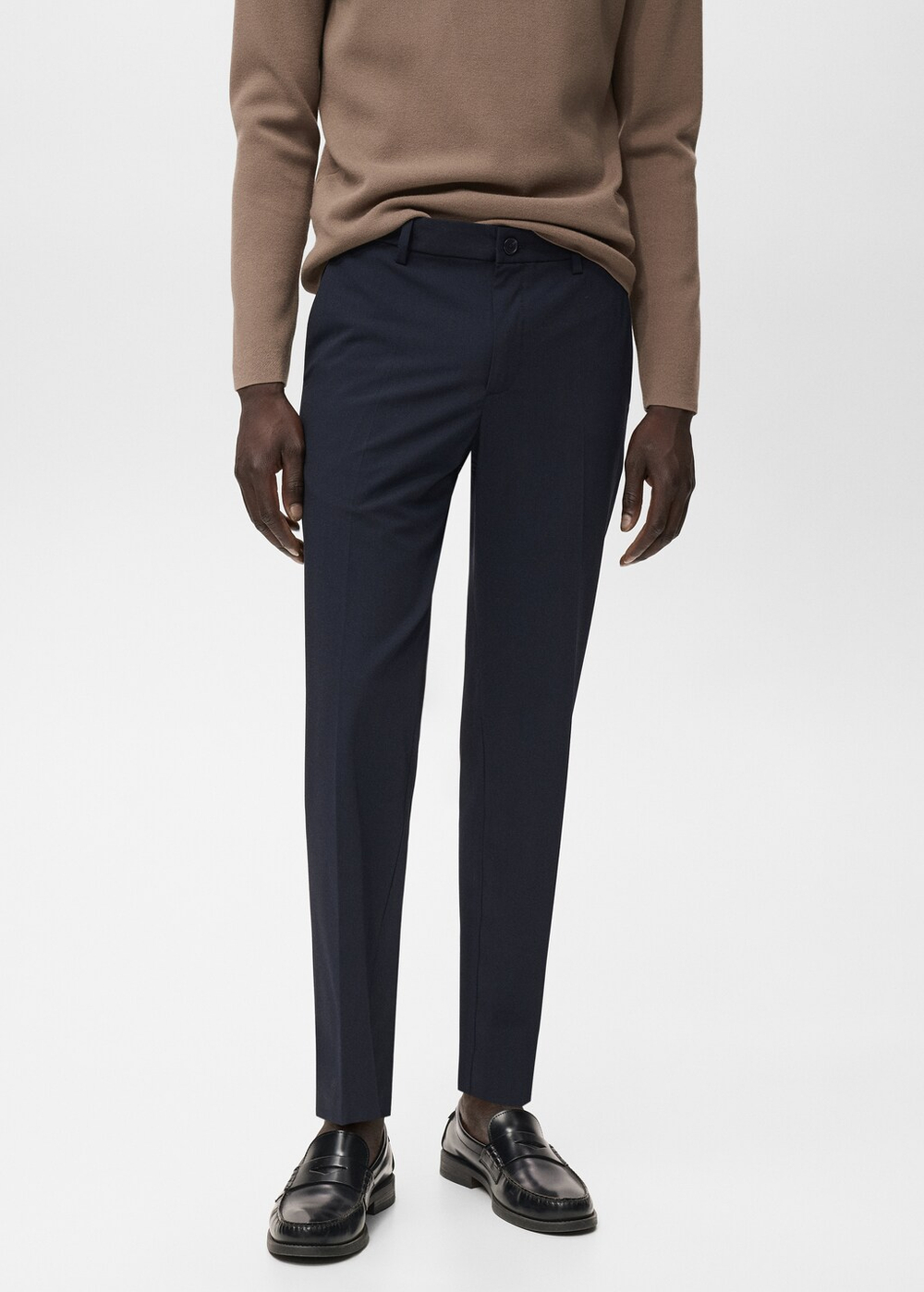 Брюки slim fit Bologna комфорт стретч