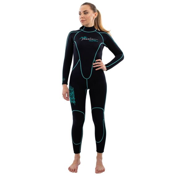 Гидрокостюм Marlin Malibu Lady Aqua Blue/Black 2,5 мм