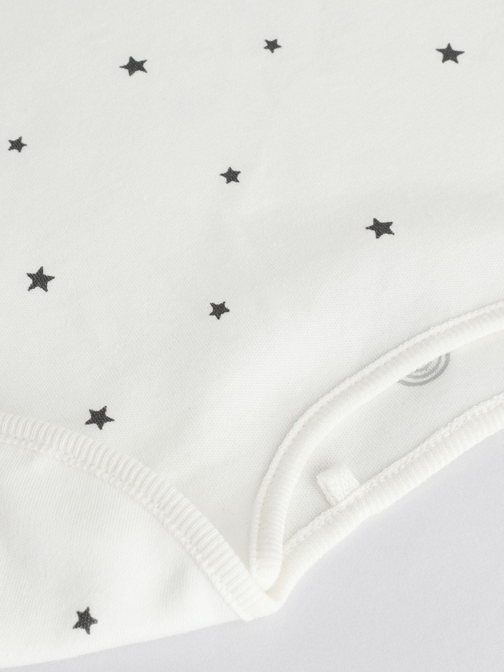 Боди с длинным рукавом для малышей Next E57-301, 5 шт., Белый, Темно-серый, Молочный