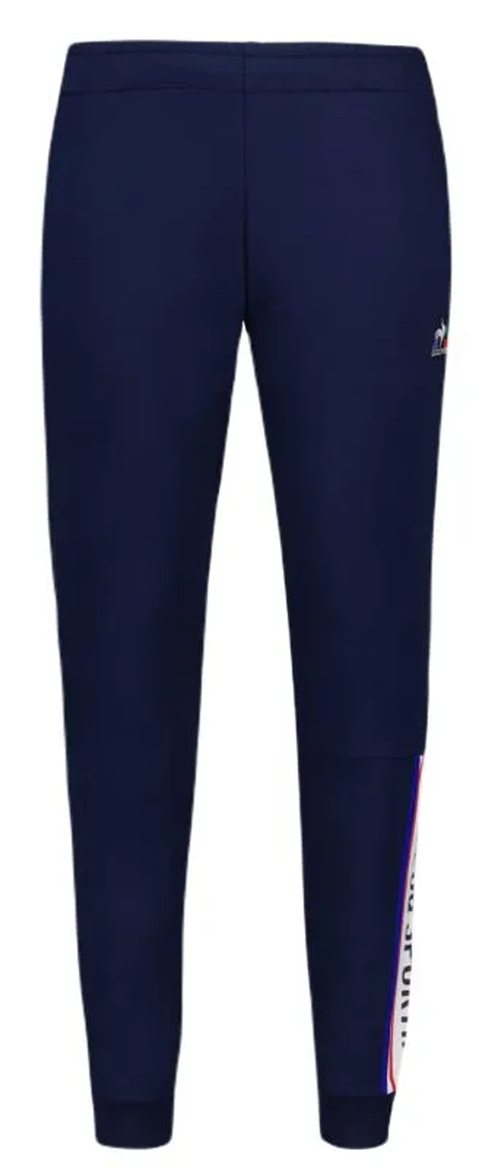 Детские теннисные брюки Le Coq Sportif TRI Pant Slim N°1 SS23 - bleu nuit
