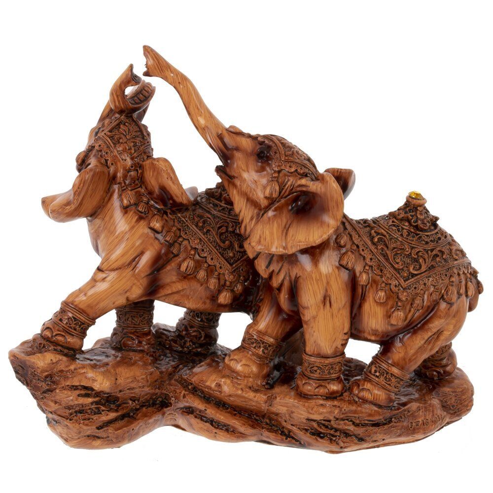 GAEM Фигурка декоративная "Слоны", L18 W8 H14,5 см