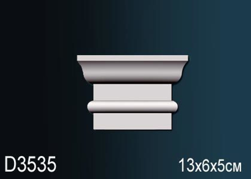 Капитель пилястры D3535