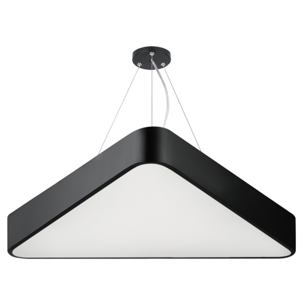 Светильник LED ЭРА Geometria SPO-151-B-40K-030 Delta 30Вт 4000К 3000Лм IP40 черный подвесной драйвер внутри