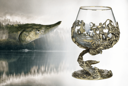 Бокал для коньяка "Рыбалка Элит" Стерлядь