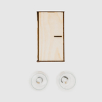 Набор бокалов "в пиве сила - в воде микробы" в подарочной коробке