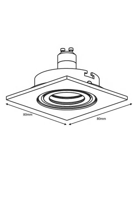 Встраиваемый светильник Lucide Focus 11002/05/31