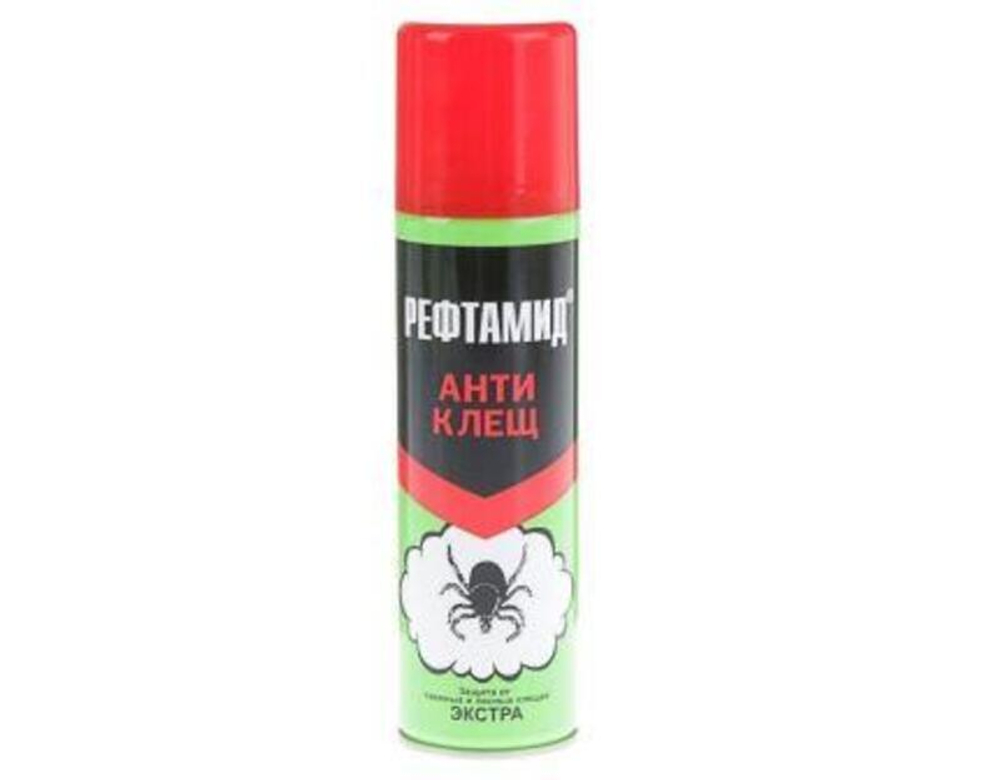 Аэрозоль Рефтамид Анти Клещ Экстра 145мл