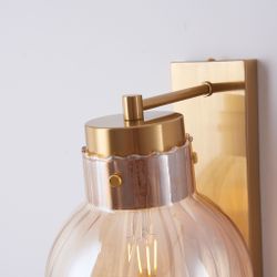 Бра Heathfield Lighting - Medina Wall Brass/Amber By Imperiumloft