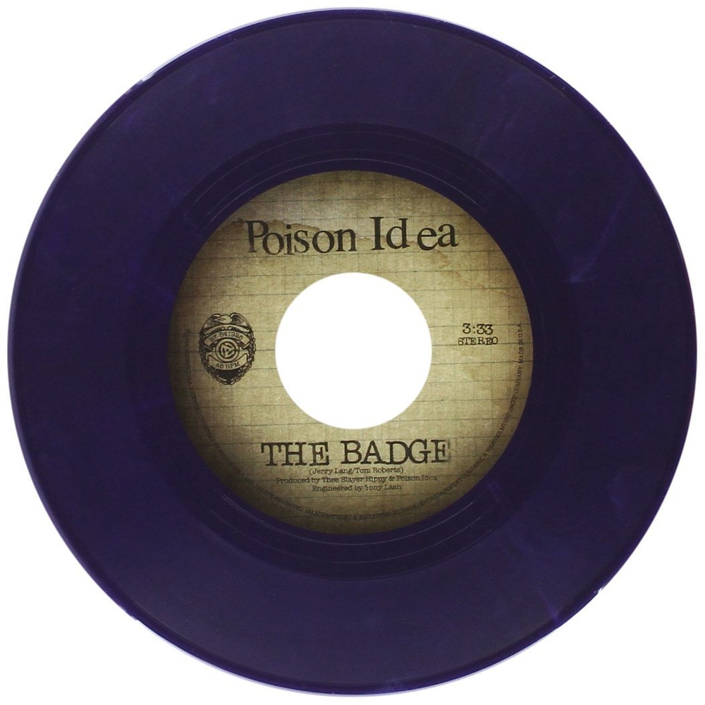 Poison Idea, Pantera / The Badge (Coloured Vinyl)(7" Vinyl Single)