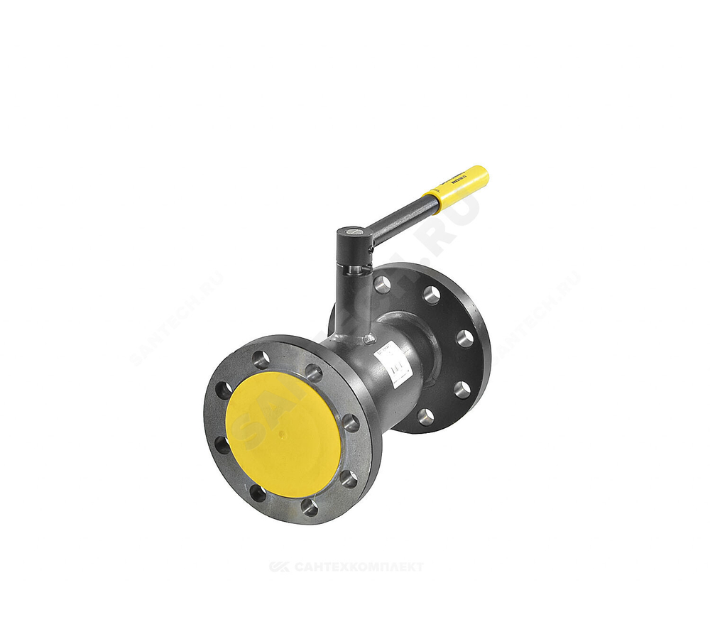 Кран шаровой сталь 09Г2С Ballomax КШТ 60.103 Ду 100 Ру25 фл L=300мм BROEN КШТ 60.103.100.А.25