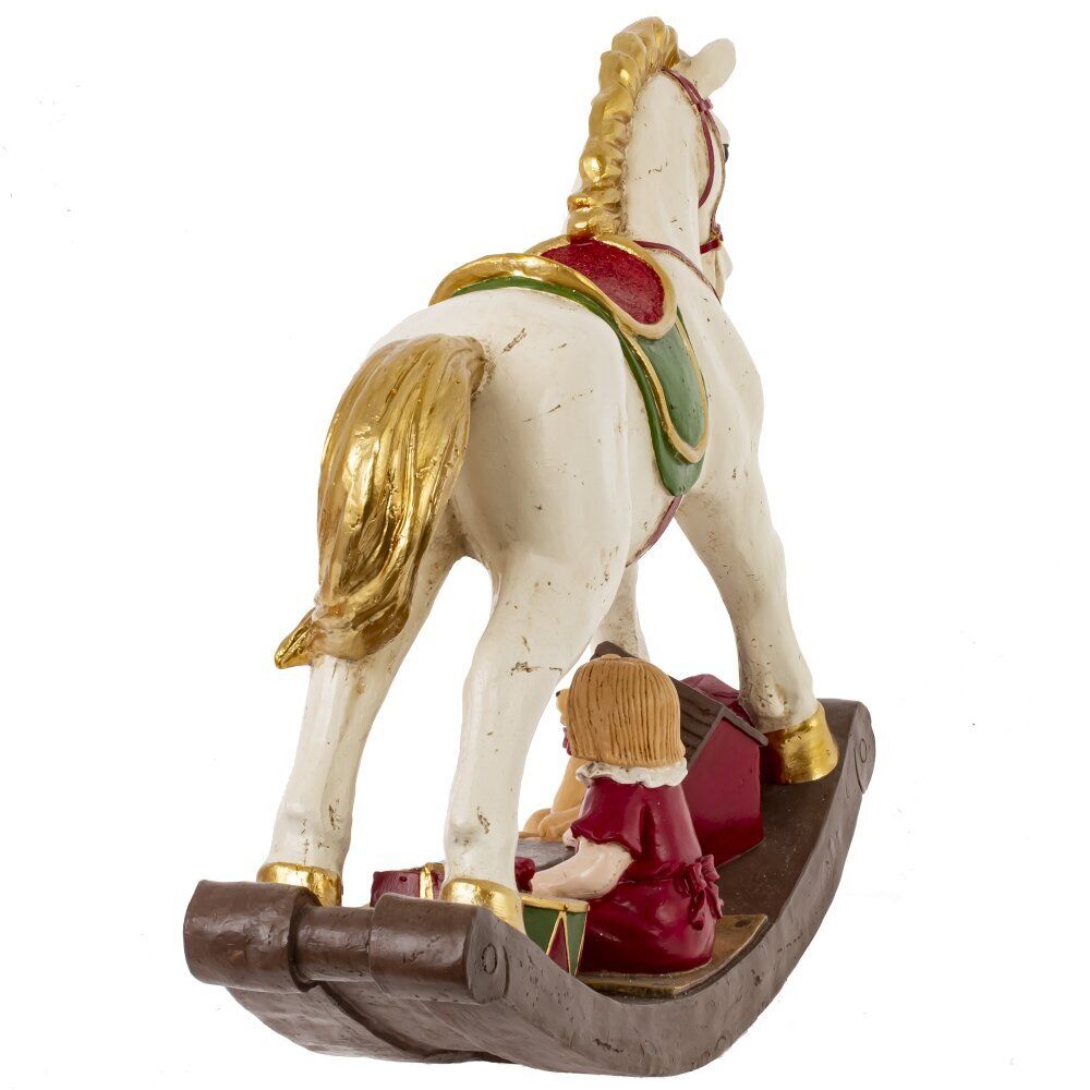 GAEM Фигурка декоративная "Лошадка-качалка", L49 W12 H40 см
