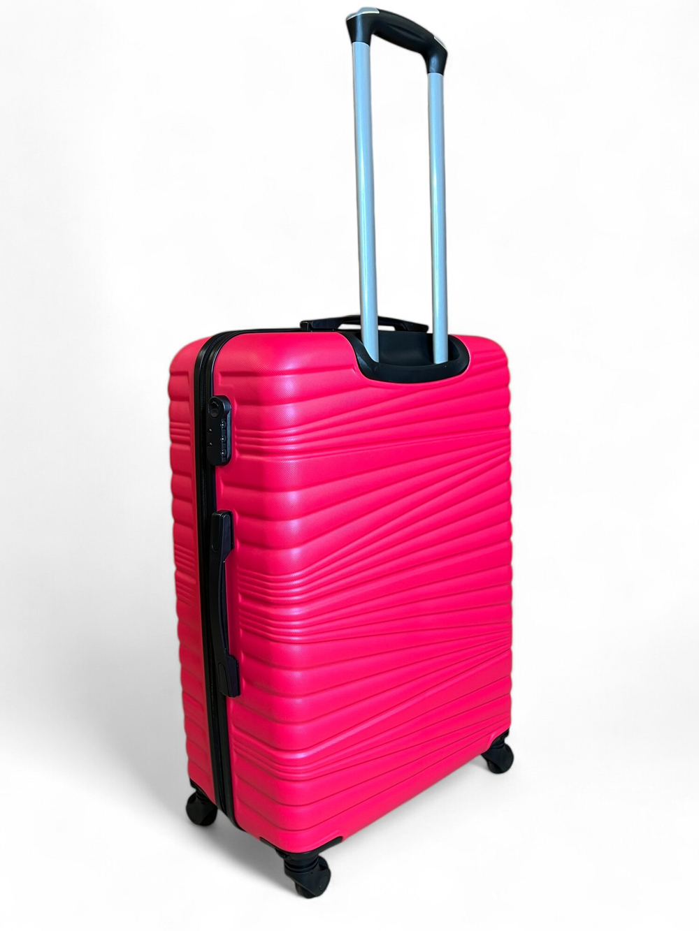 Большой чемодан Bon-Voyage Model Eight, Ярко-розовый, L-