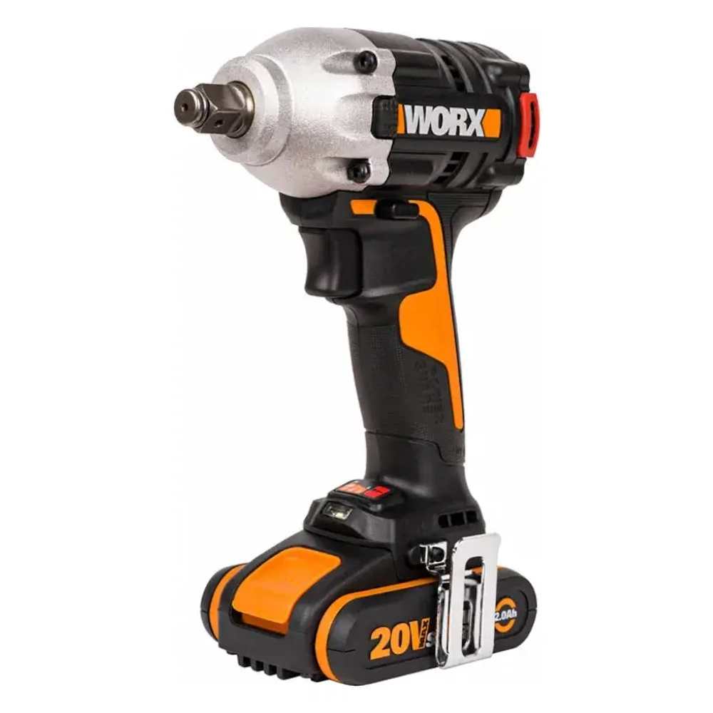 WORX WX272 аккумуляторный гайковерт (2 x 2 Ач, ЗУ)