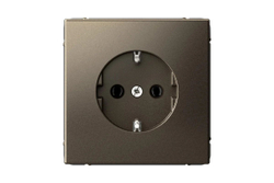 ARTGALLERY РОЗЕТКА с заземлением, 16А, механизм, быстрозажим. клем., МОККО