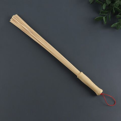 Бамбуковый веник-массажёр «Венчик» - 57 см. (Цвет: не задано)