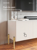 Тумба под телевизор напольная 180х57х36 белая, Олимпия