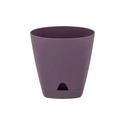 Горшок для цветов AMSTERDAM D 140 mm,35l с подставкой Морозная слива
