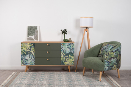 Маттиас Комод 16.245 Дымчатый Зеленый